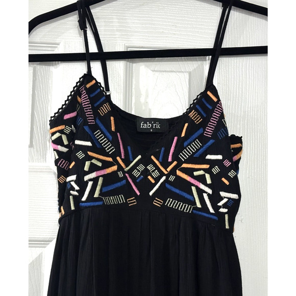 fab'rik Pants - Women’s Jumpsuit Fab’rik Size S Black Palazzo Pants Leg‎ Wide Leg One Piece